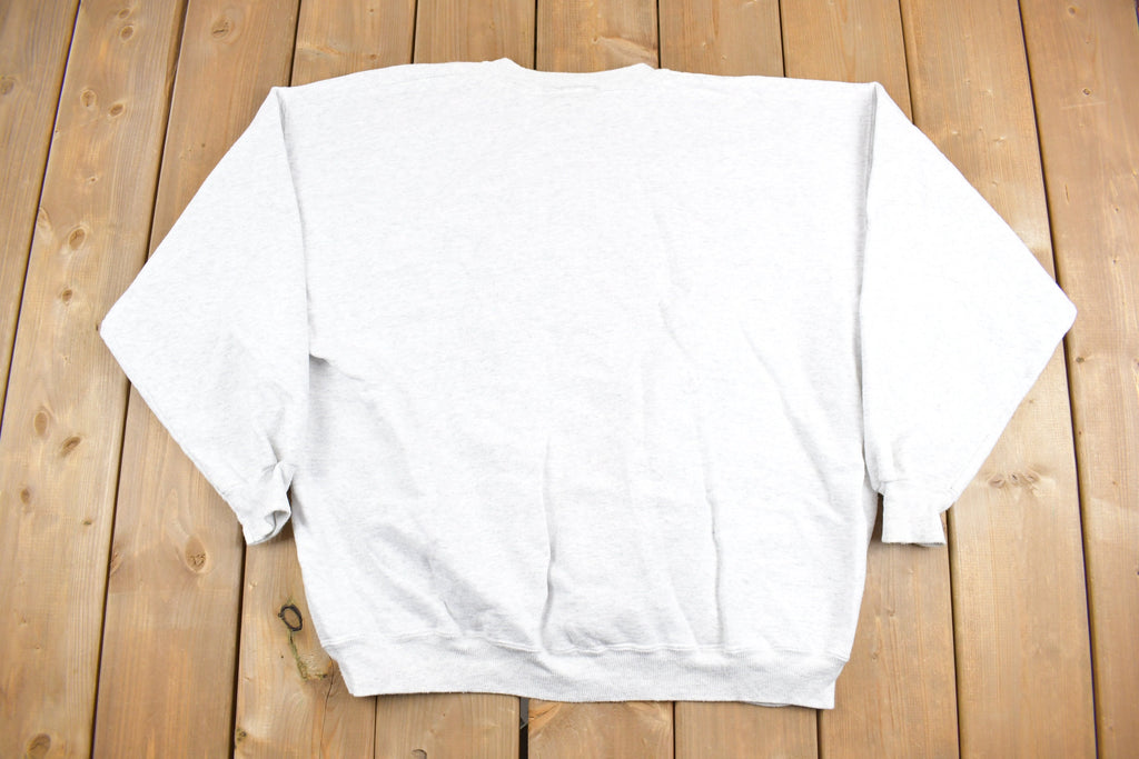 Vintage 1990s Patriotic Smiley Graphic Crewneck Sweater