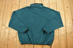 Vintage 1990s Big Manistee River Fleece Zip Up Sweater