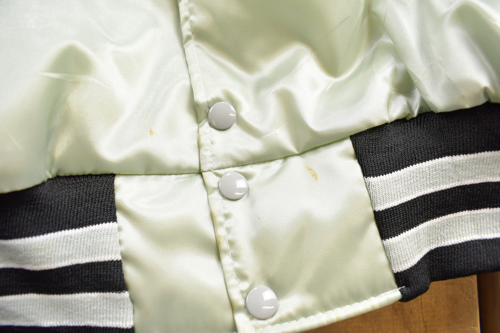 Vintage 1980s Ridge Runners Pennsylvania Satin Bomber Jacket