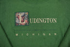 Vintage 1990s Ludington Michigan Souvenir Crewneck Sweatshirt