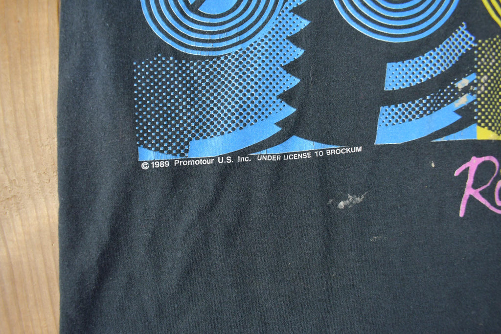 Vintage 1989 The Rolling Stones Graphic Band T-shirt