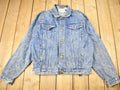 Vintage 1990s Reef II Denim Jean Jacket