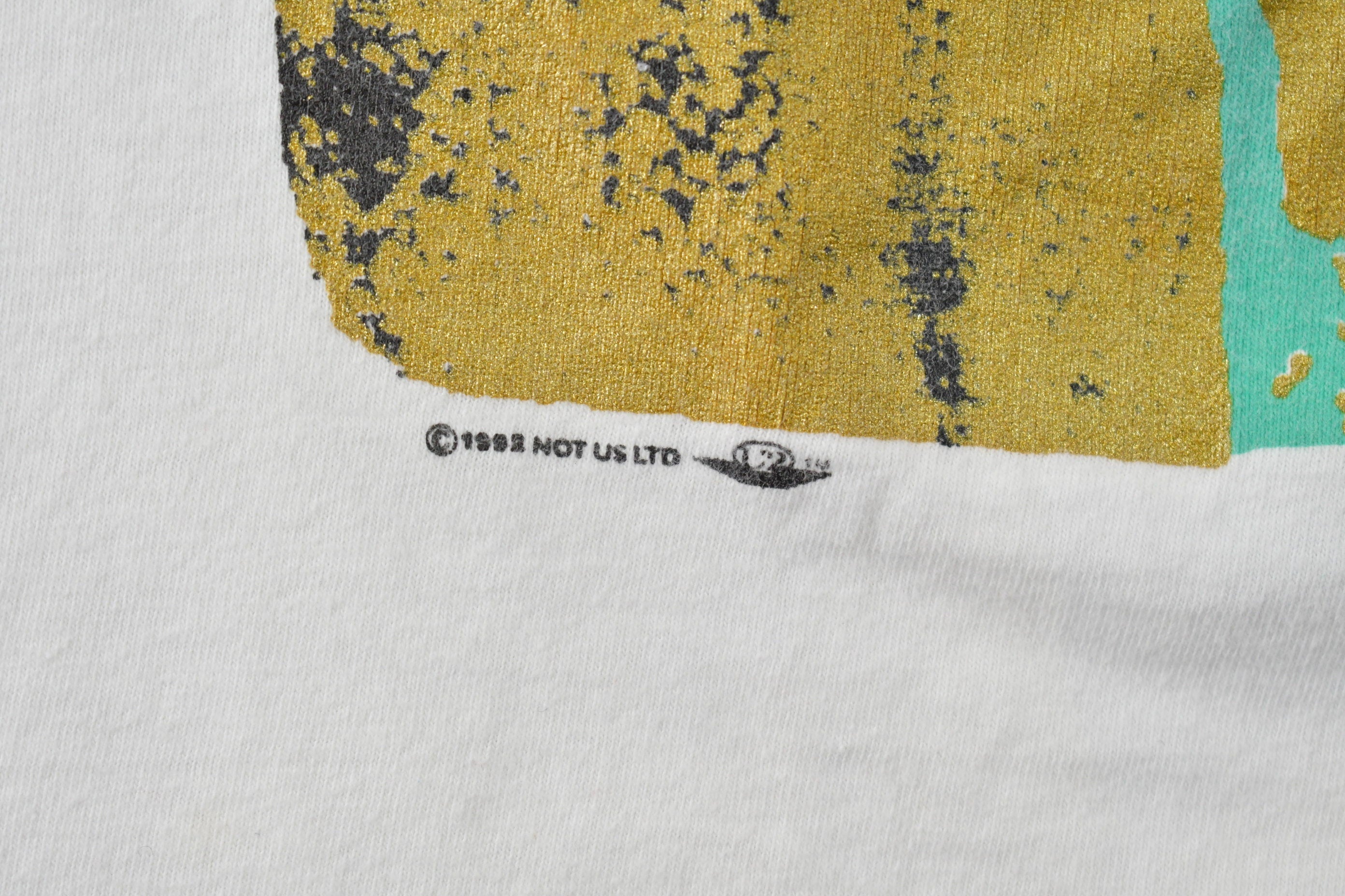 Vintage 1992 U2 Zoo TV Outside Broadcast Tour Band T-shirt