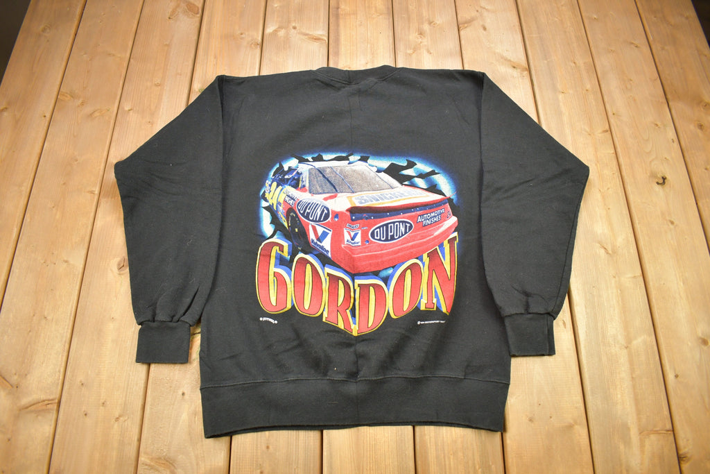 Vintage 1994 Jeff Gordon NASCAR Double Sided Crewneck Sweatshirt