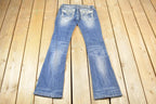 Vintage Y2K Miss Me Bedazzled Low Rise Jeans Size 26x31