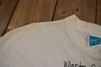 Vintage 1990s Winston-Salem Abstract Flowers Souvenir T Shirt
