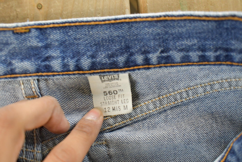 Vintage 1990s Levi's 560 Loose Straight Denim Jeans Women's 32 x 31