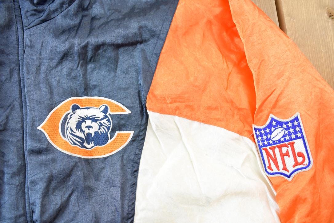 Vintage 1990s Chicago Bears NFL Apex One Jacket
