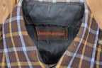 Vintage 1990s David Harrison Plaid Lined Button Up Shirt