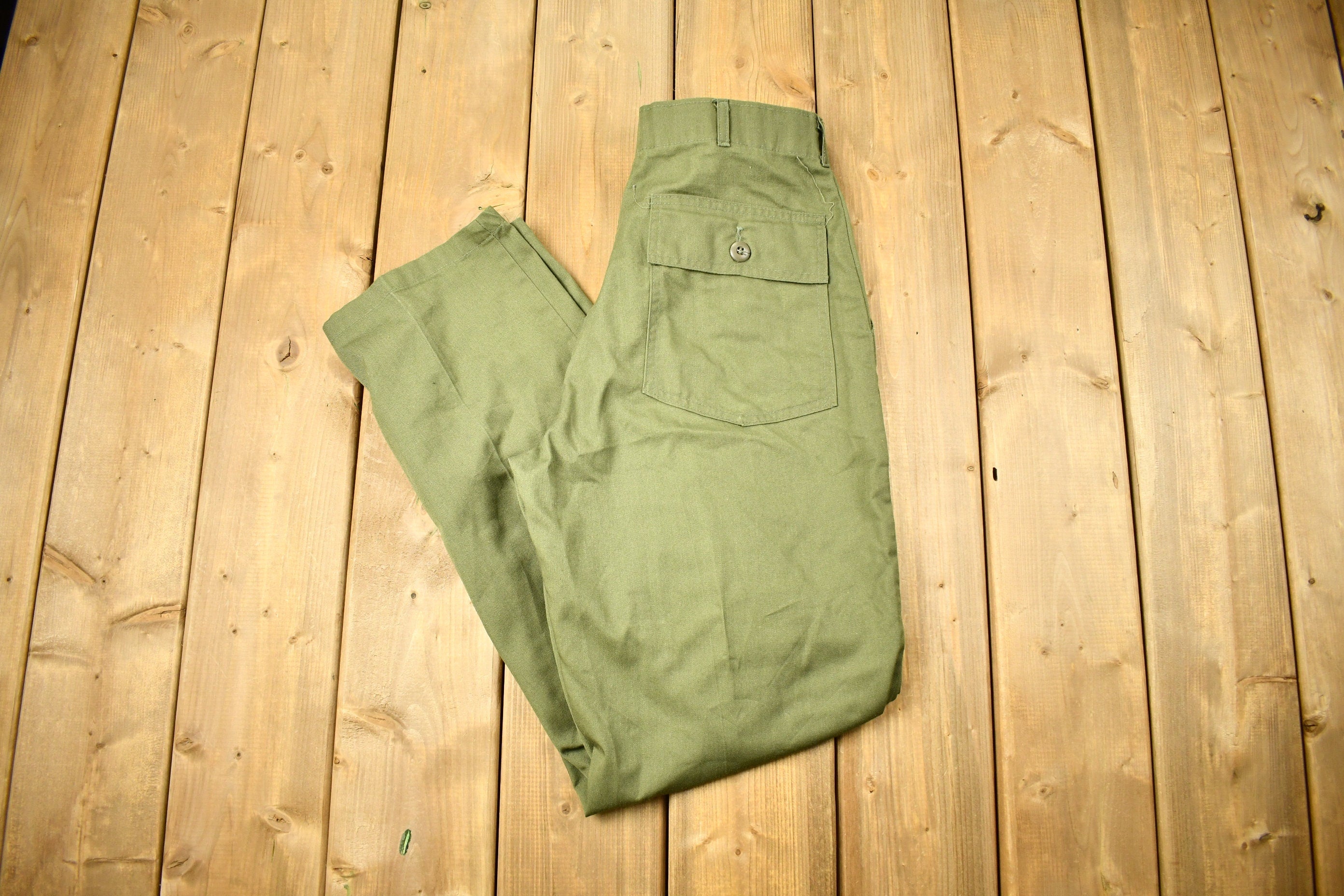 Vintage 1981 Military OG 507 Army Pants Size 30 x 30