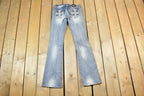 Vintage Y2K Miss Me Bedazzled Low Rise Jeans Size 26x31