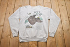 Vintage 1990s North American Bald Eagle Crewneck