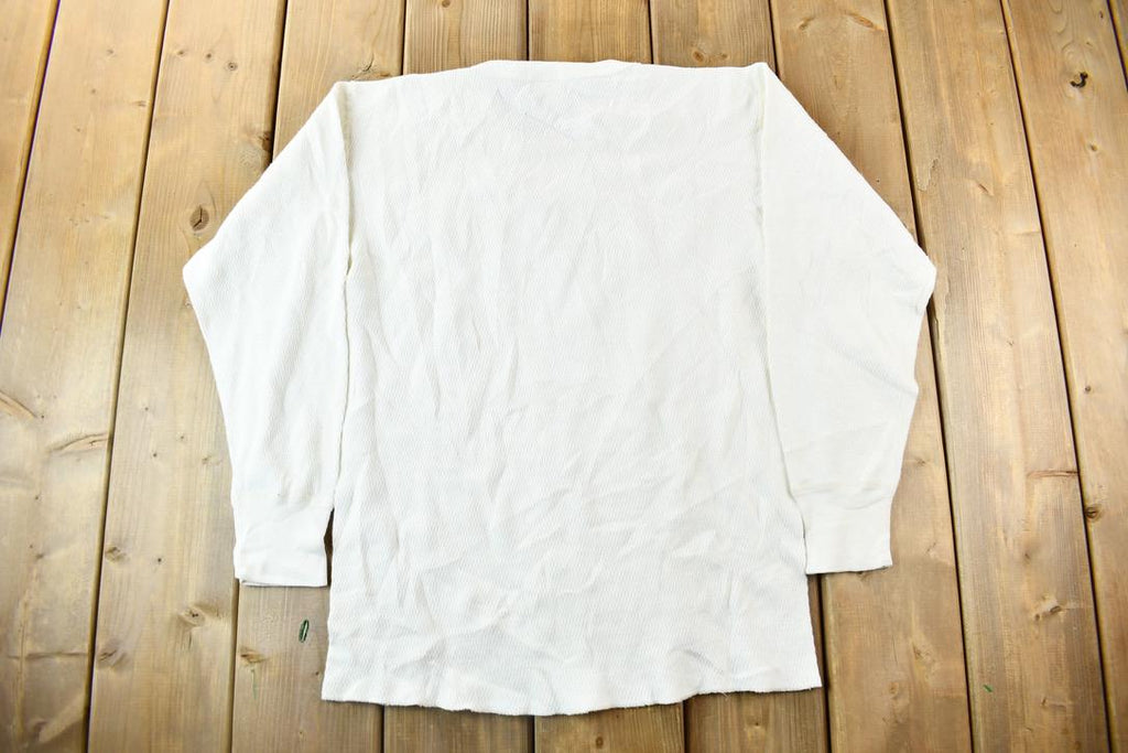 Vintage 1990s Distressed Carhartt Long Sleeve Thermal Shirt  90s  Vintage Streetwear  Paint Splatter Carhartt  Workwear  Made In USA