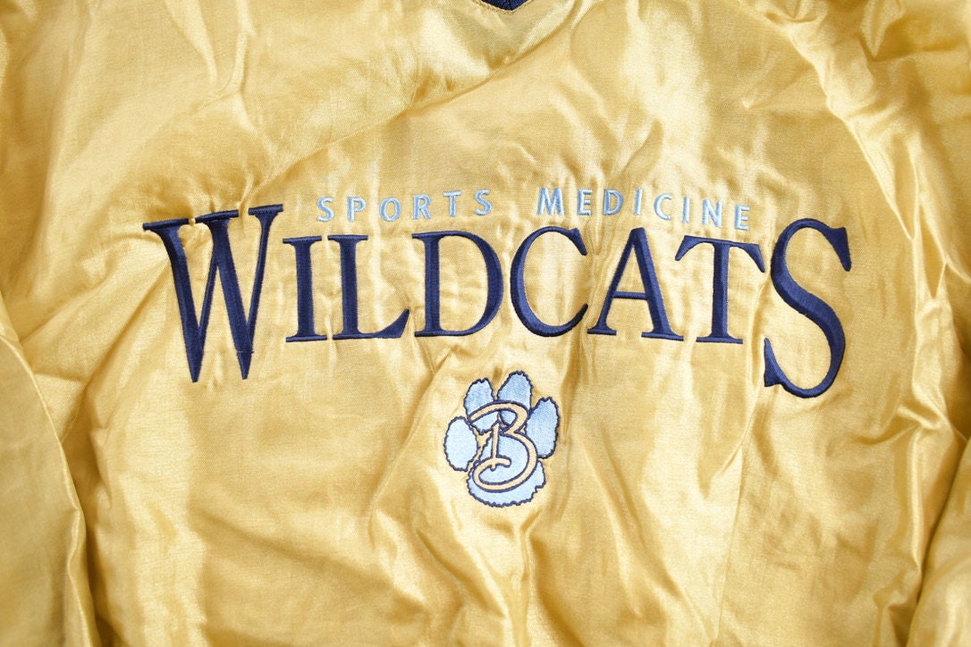 Vintage 1990s Sports Medicine Wildcats Collegiate Windbreaker