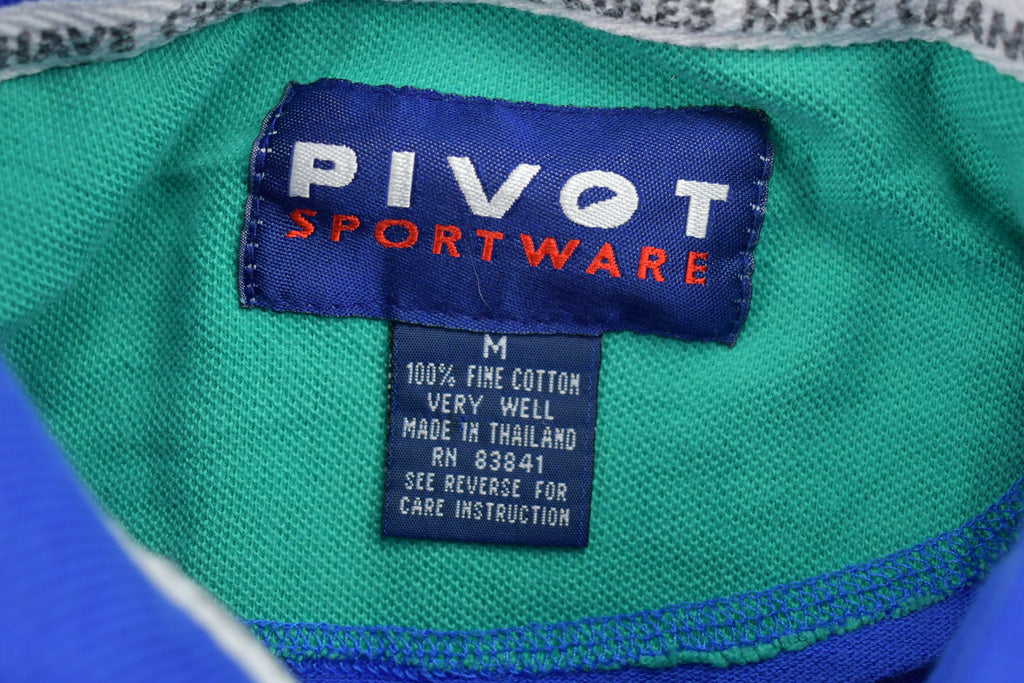 Vintage 1990s Pivot Sportswear Golf Polo Shirt