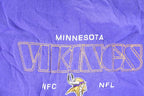 Vintage 1990s Minnesota Vikings NFL Crewneck Sweatshirt Men's L