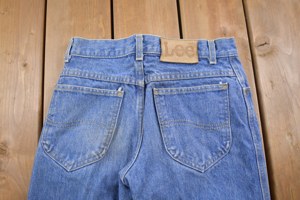 Vintage 1990's Lee Light Wash Denim Jeans 27 x 26 / Made in USA / Streetwear Fashion / Basic Blue Jeans / Vintage Pants