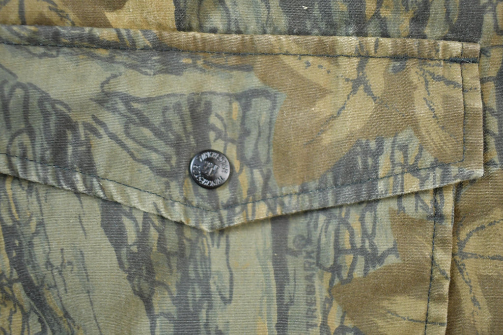 Vintage 1990s Realtree Camo Puffer Vest Jacket