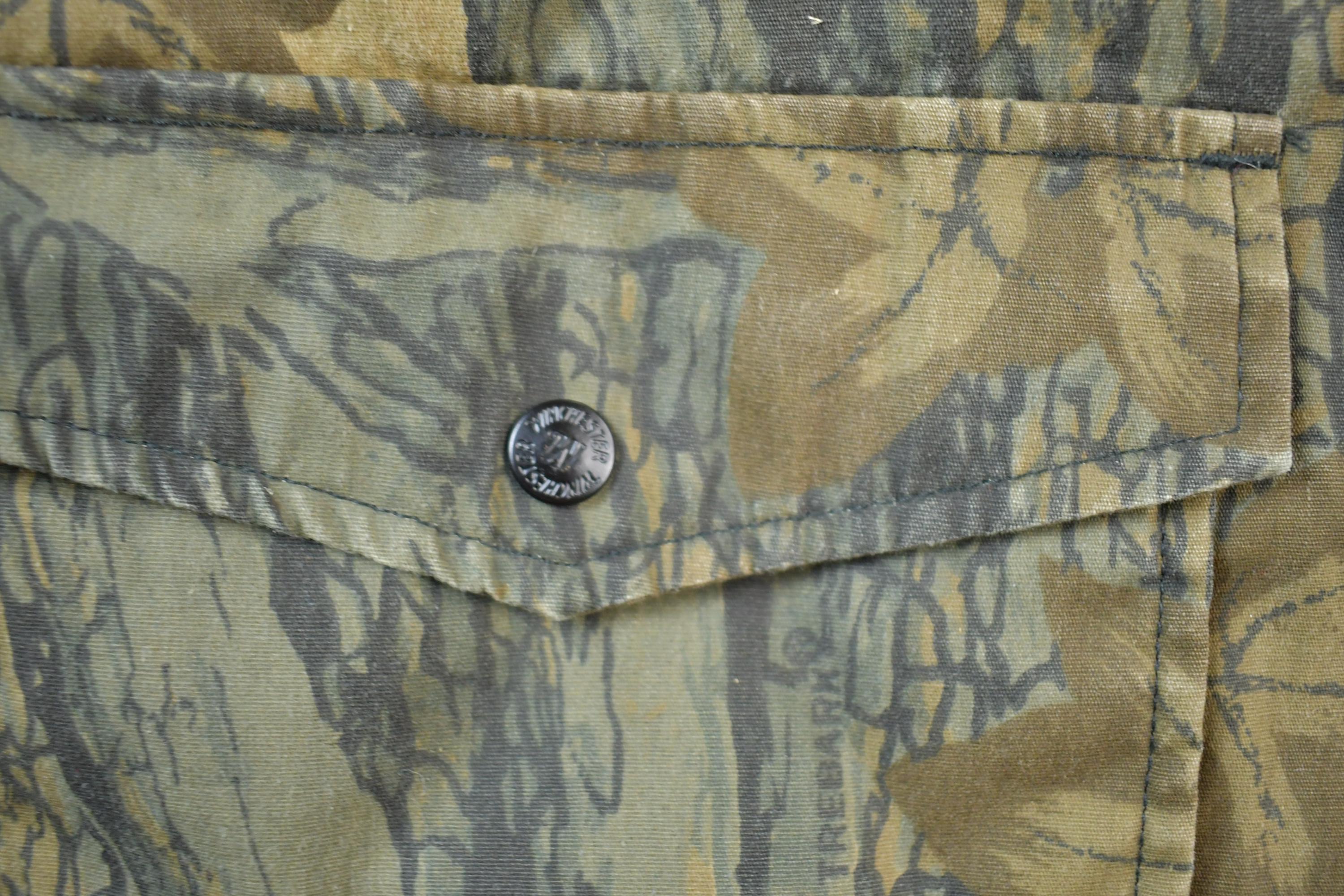 Vintage 1990s Realtree Camo Puffer Vest Jacket