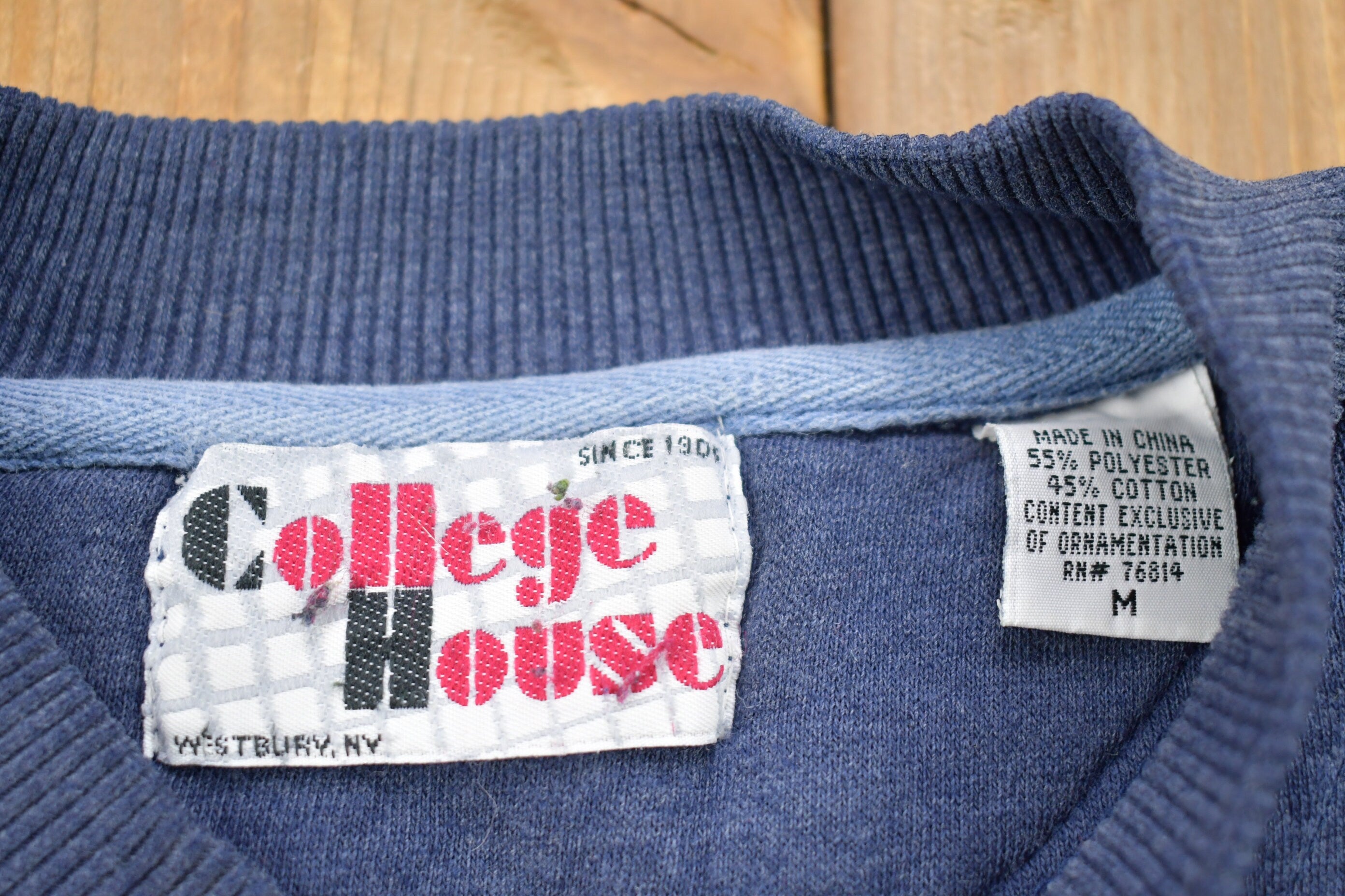 Vintage 1990s Rib Mountain Wisconsin Skiing Crewneck Sweatshirt