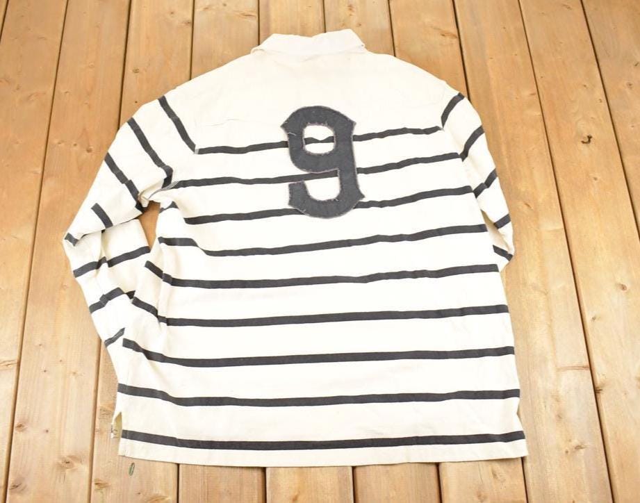 Vintage Y2K Rocawear Souvenir Rugby Quarter Button Shirt Men's XXL / 2000's Tourist Vacation Graphic Sweater