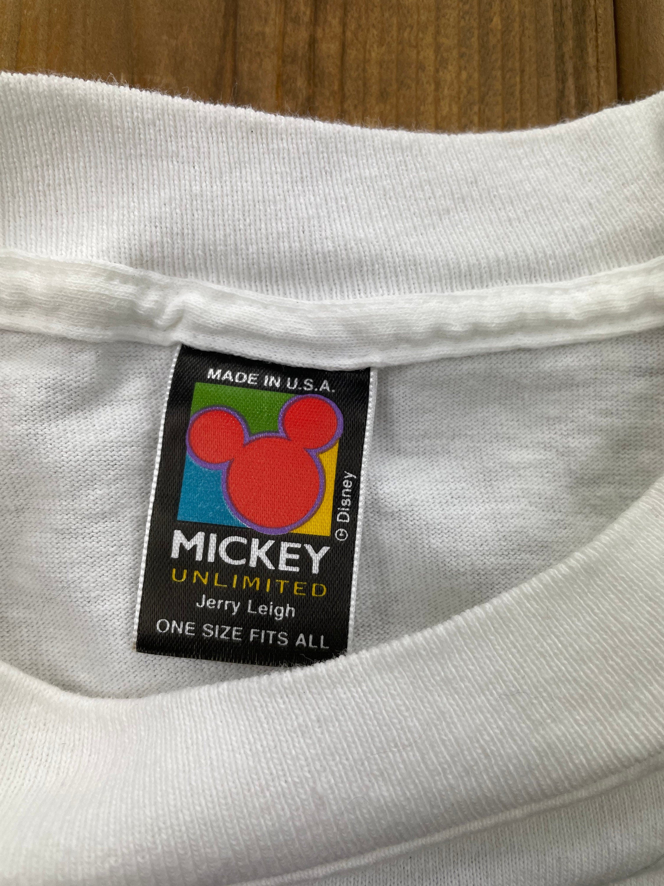 Vintage 90's Mickey And Minnie Cartoon T-Shirt