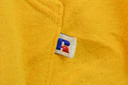 Vintage 1990s Russel Athletic Yellow Hoodie