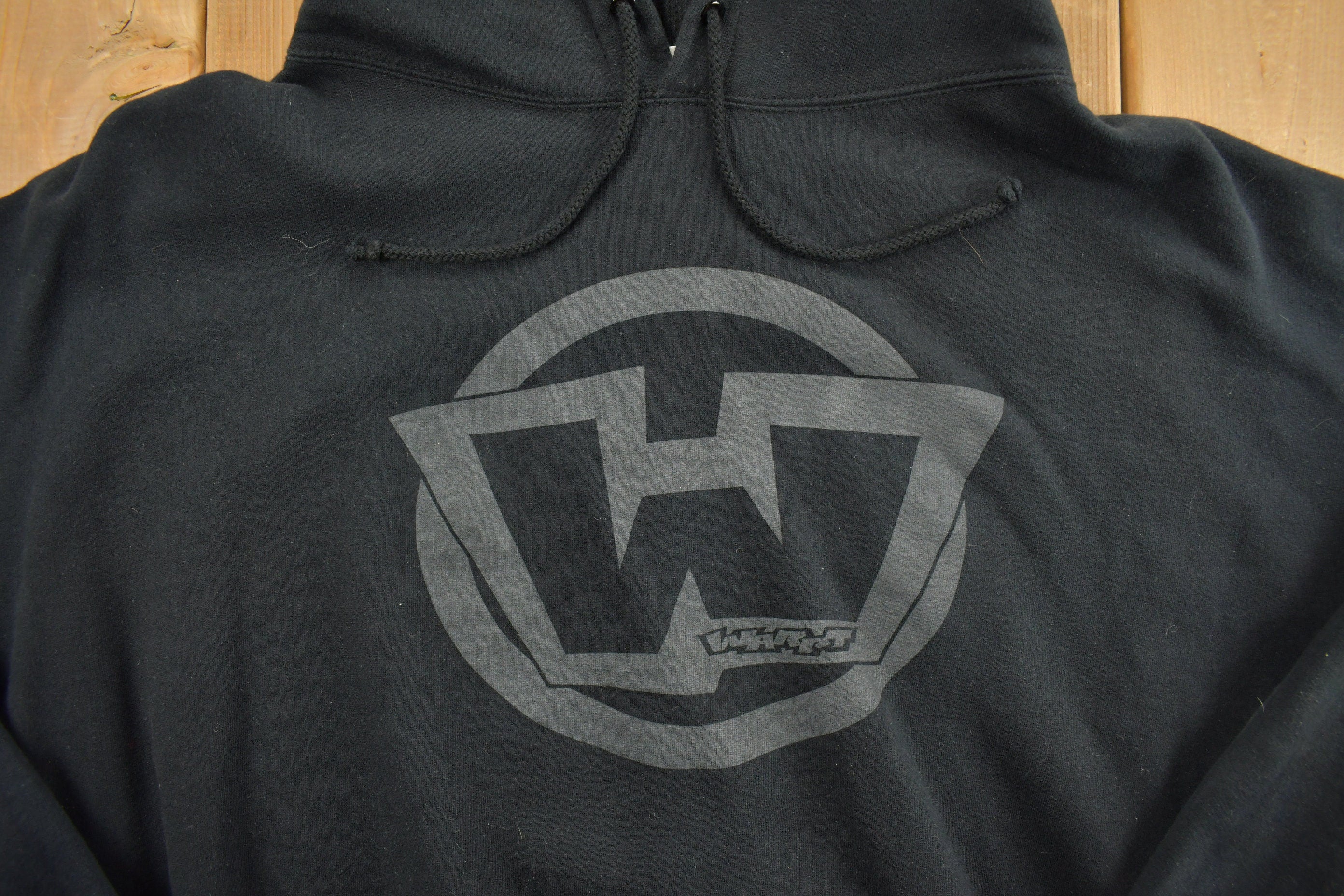 Vintage Y2K Gravity Games TV Promo Black Hoodie