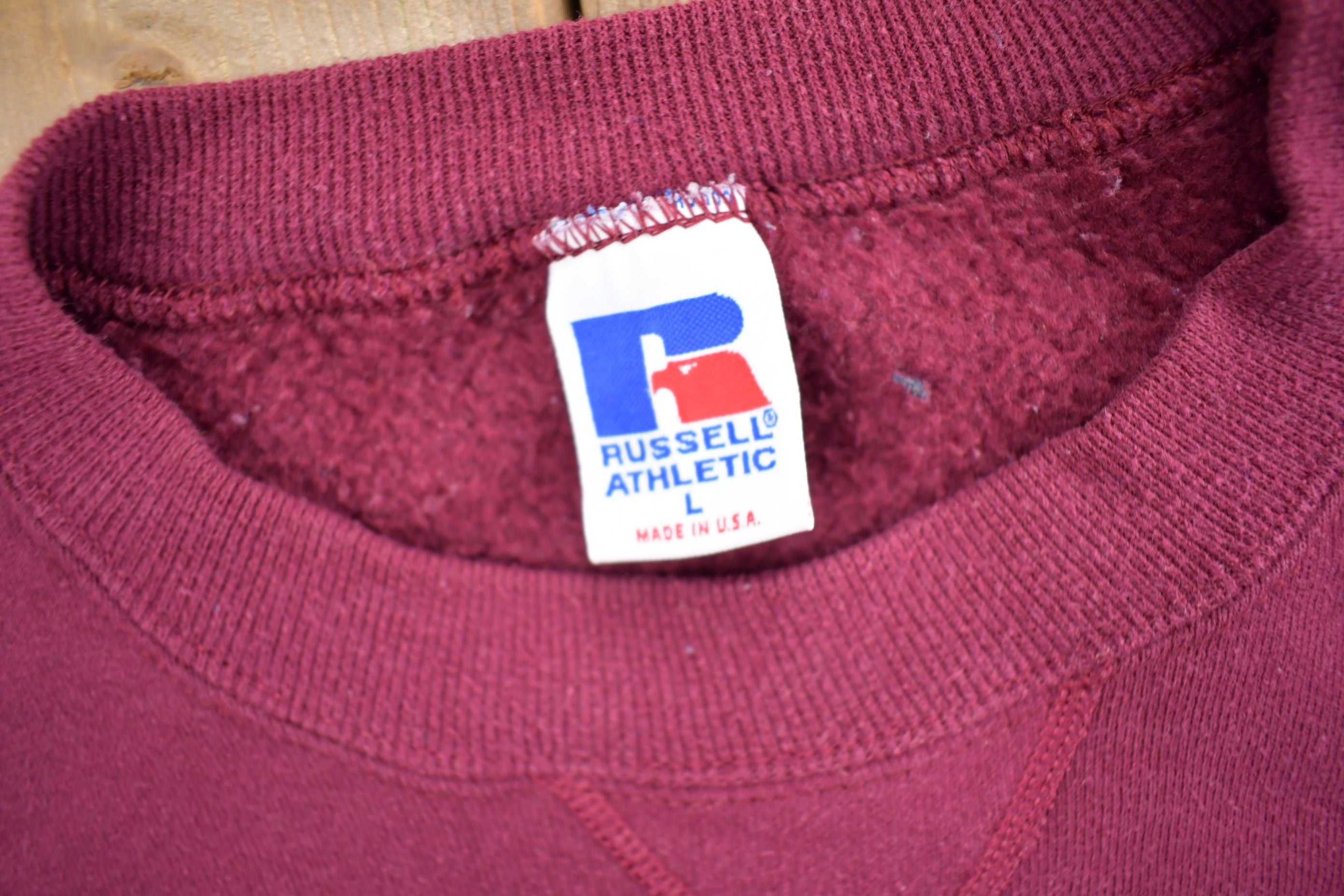 Vintage 1990s Russell Athletics Blank Crewneck Sweatshirt
