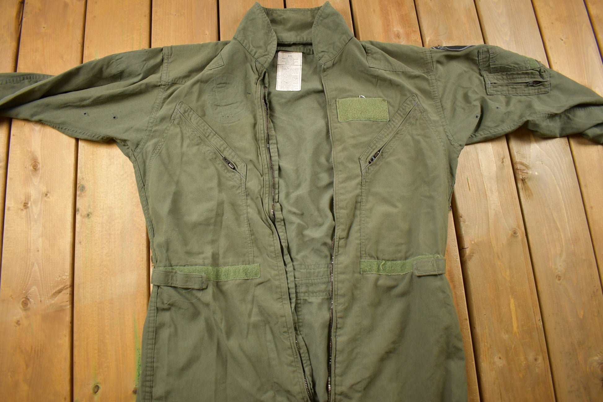 Vintage 1999 Military Flyers Coveralls Jumpsuit Size 44 L