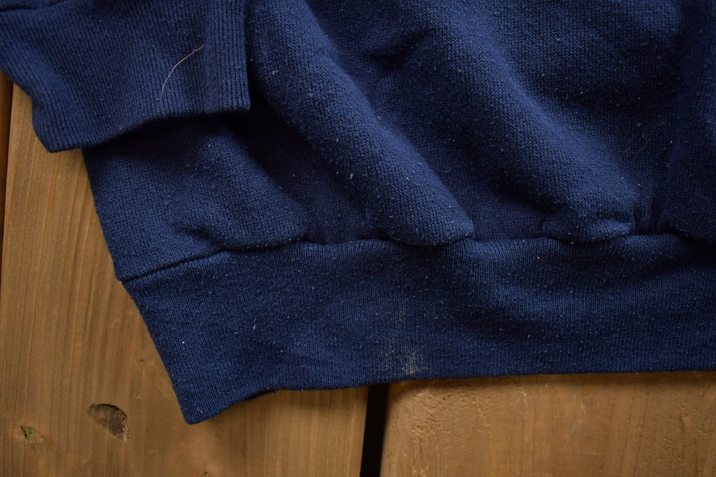 Vintage 1990s Winter Theme Cardinal Turtleneck Sweater