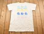 Vintage 1990s Fish And Shells Graphic T Shirt