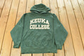 Vintage 1990s Keuka College Jansport University Hoodie Sweatshirt Men's Large