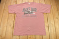 Vintage 1990s Make War On The Floor Religious Graphic T Shirt