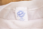 Vintage 1990s Pannill Blank White Crewneck Sweatshirt