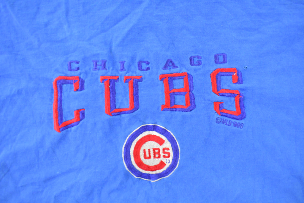 Vintage 1990s Chicago Cubs MLB Embroidered T-Shirt Men's 2XL