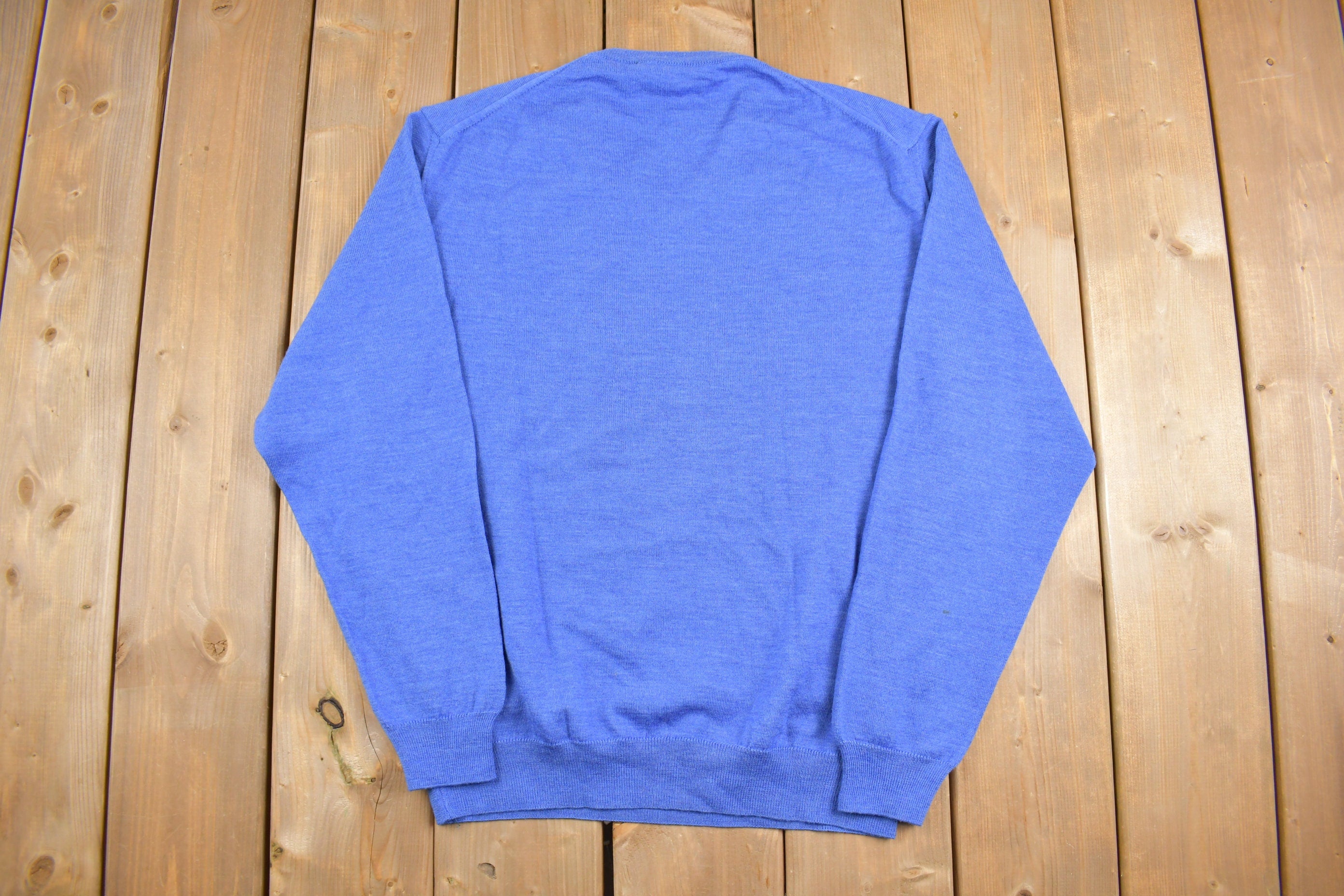 Vintage 1990s Bobby Jones V Neck Knit Sweater