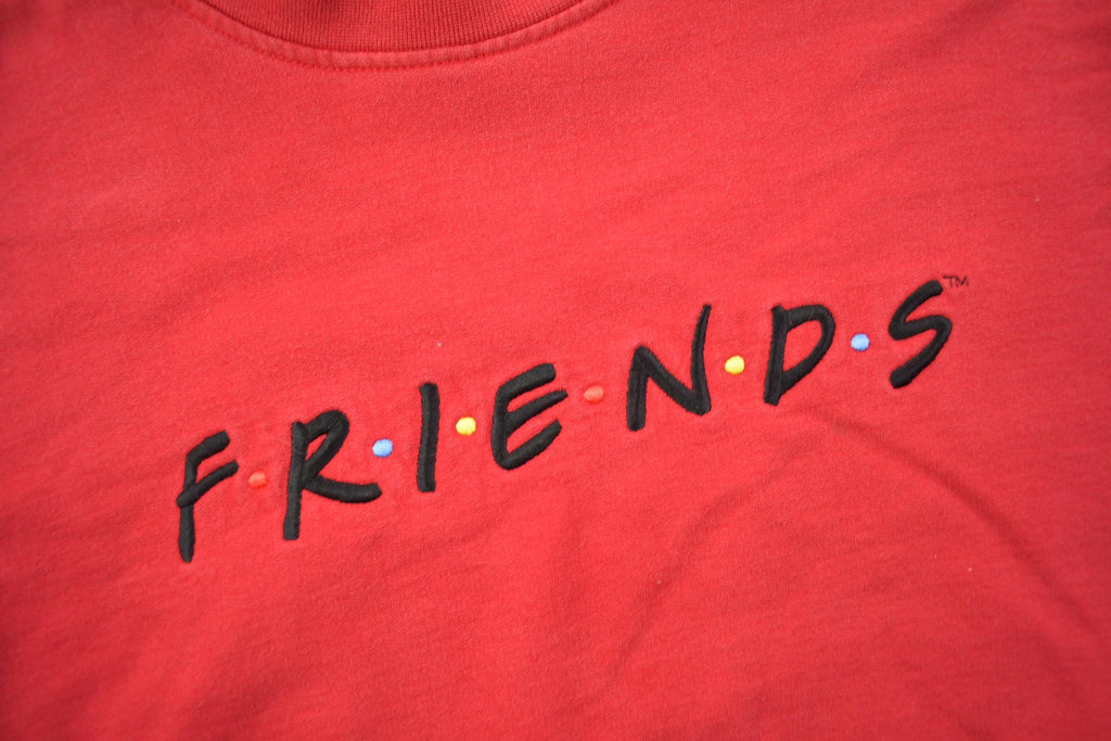 Vintage 2004 Friends TV Promo Embroidered Crewneck Sweatshirt