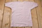Vintage 1970s Blank Red Rings Short Sleeve Crewneck Sweatshirt