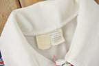Vintage 1970s All Over Abstract Pattern Short Sleeve Button Up Shirt