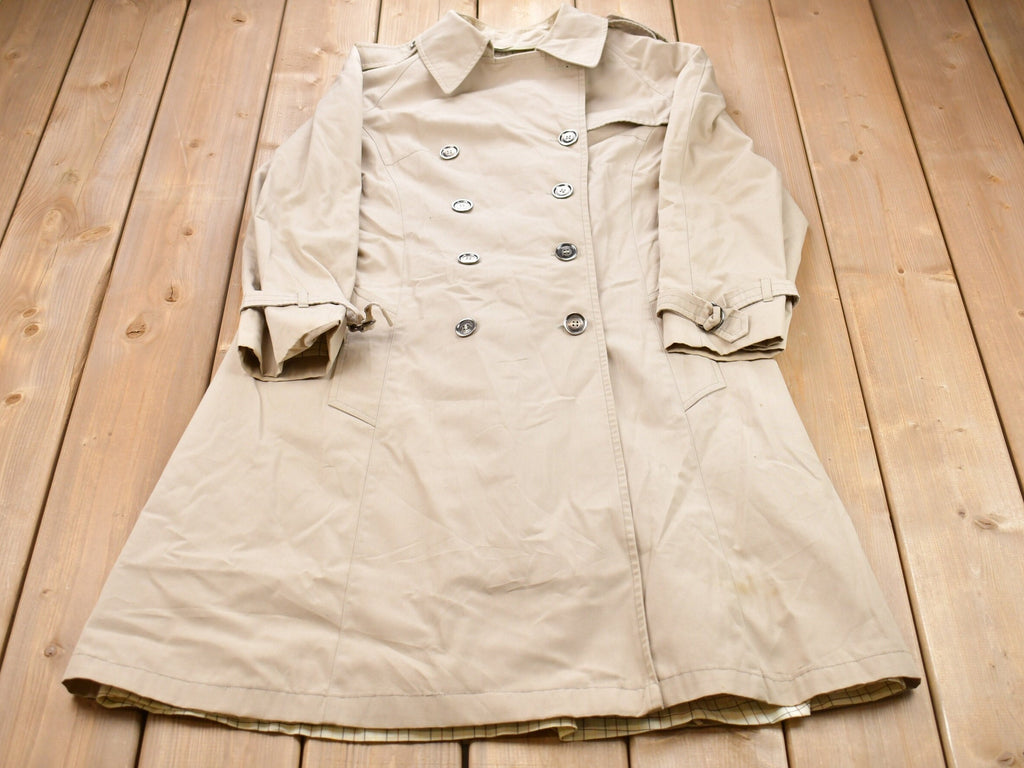 Vintage 1980s London Fog Full Length Trench Jacket