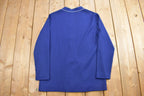 Vintage 1980s Pleated Polyester Cardigan Sweater