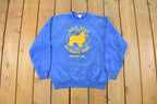 Vintage 1990s Dog Training Raglan Crewneck Sweatshirt  90s Dog Sweater  Made In USA