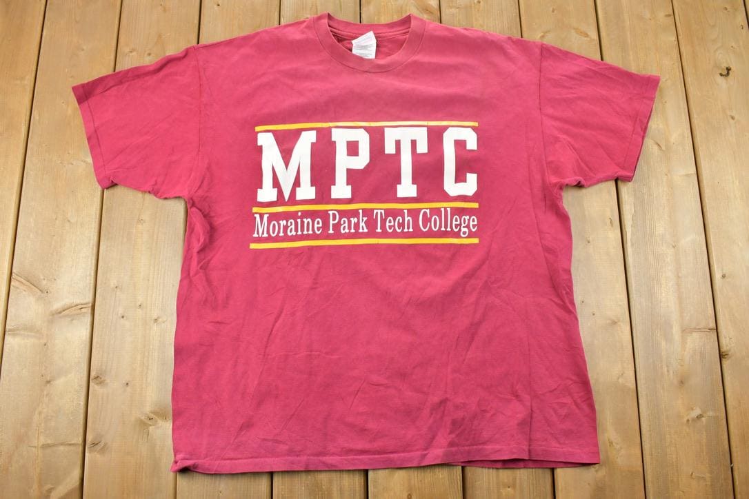 Vintage 1990s MPTC Heavyweight University Collegiate T-Shirt