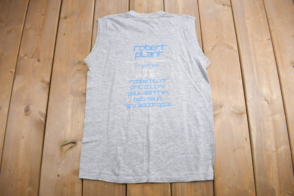 Vintage 1983 Robert Plant The Principle Of Moments Tour T-shirt