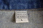 Vintage 1990s Western Denim Jean Jacket