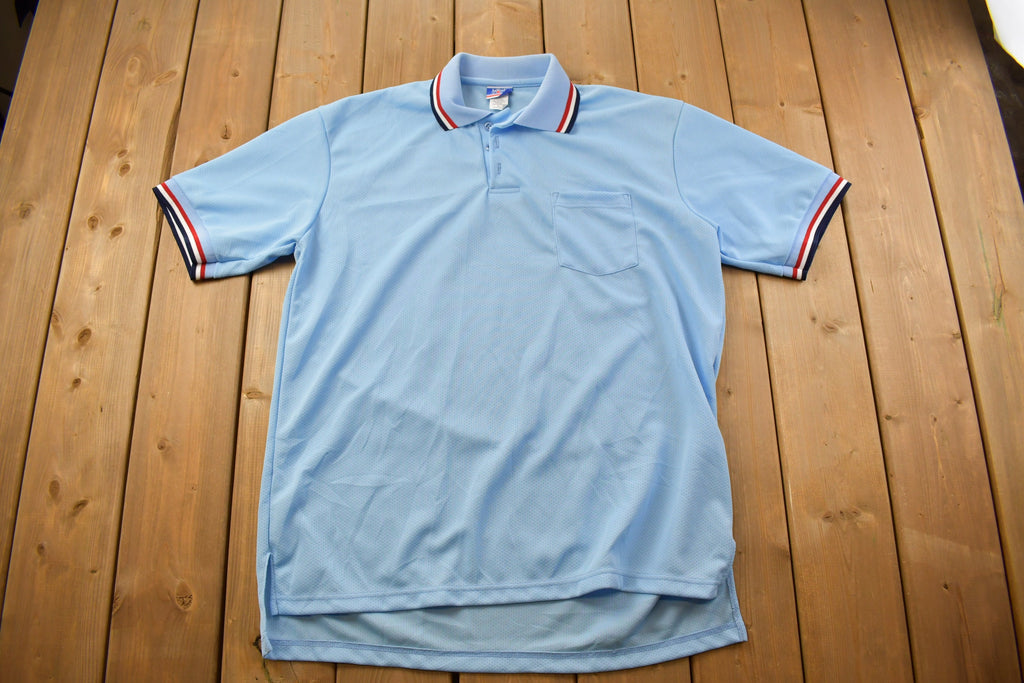 Vintage 1990s LeTrell Sports Blank Mesh T Shirt
