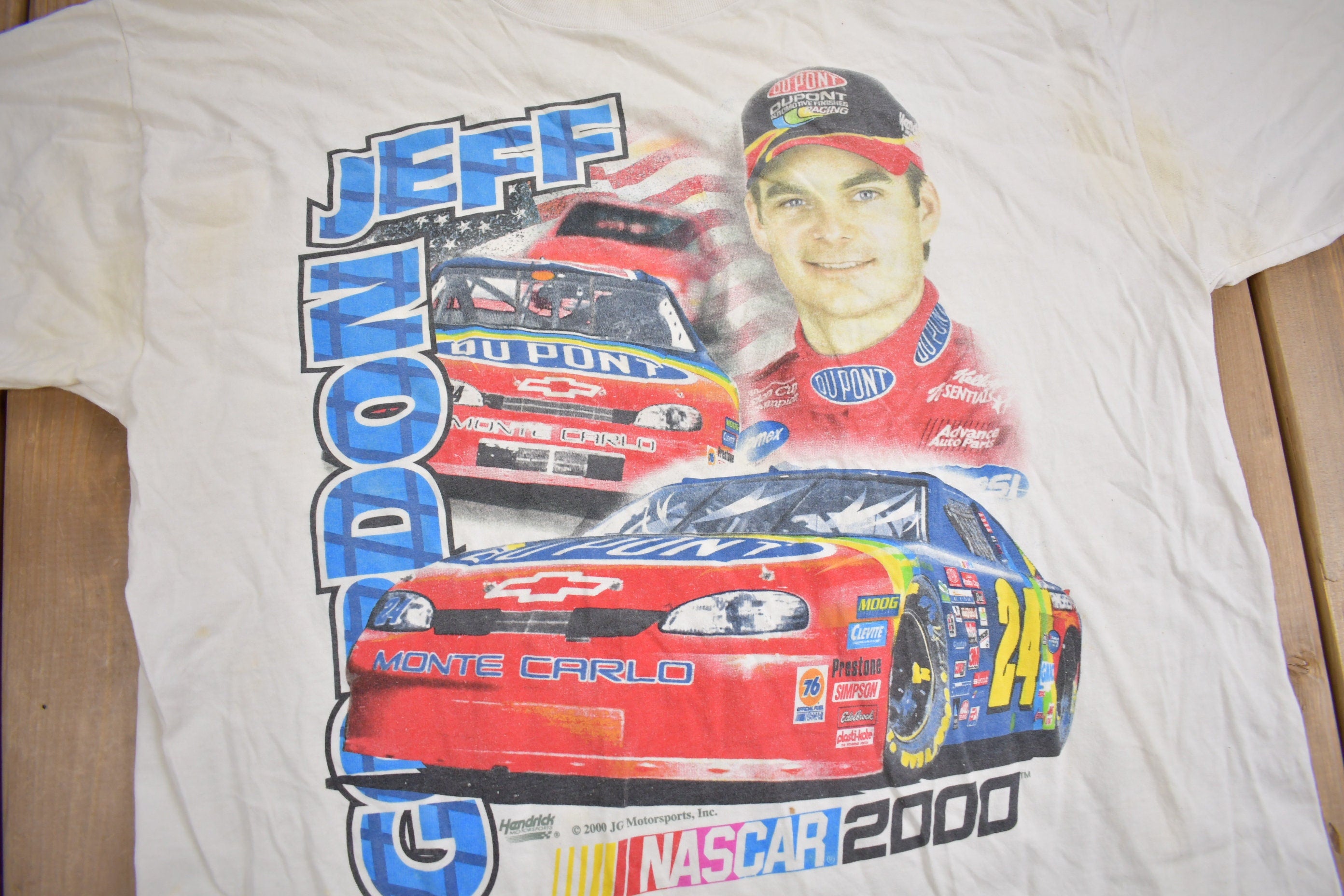 Vintage 2000 Jeff Gordon NASCAR Racing T-Shirt