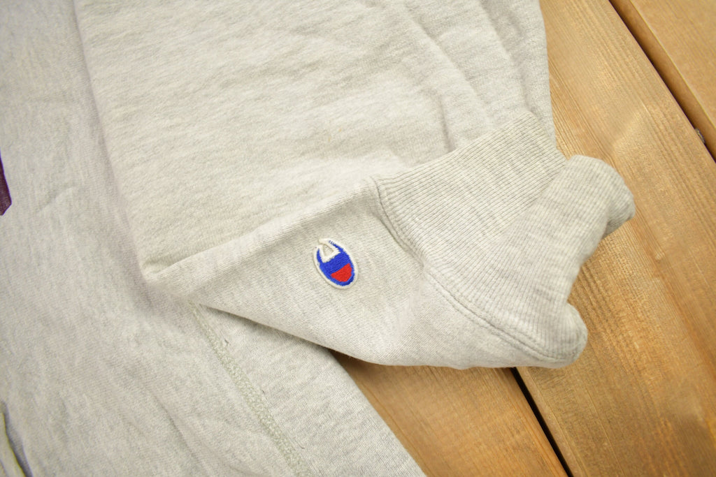 Vintage 1980s Harvard University Champion Reverse Weave Warmup Hoodie