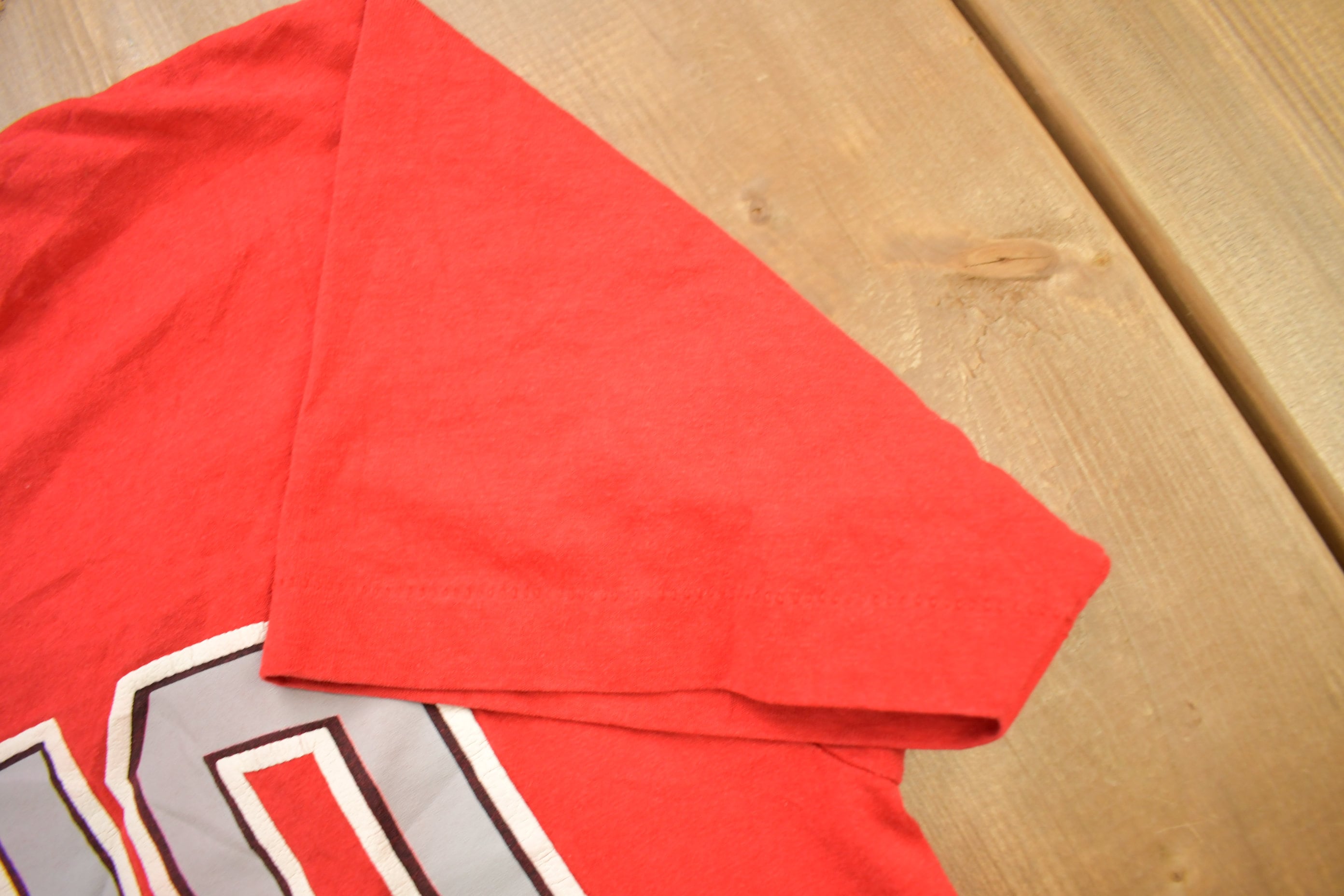 Vintage 1989 Ohio State University Football Theme Collegiate T-Shirt